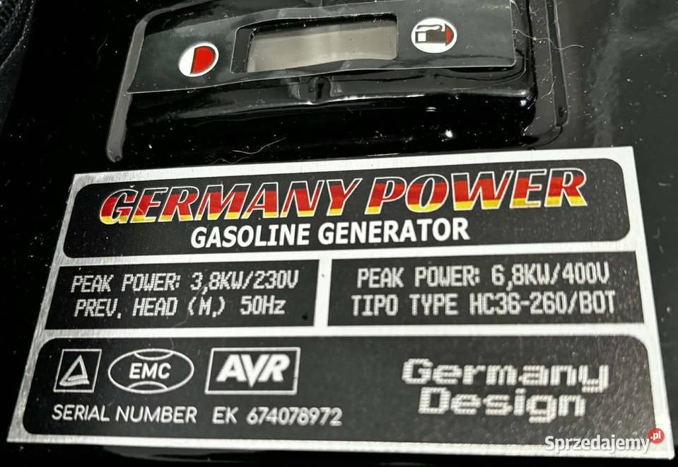 Agregat Prądotwórczy Nowy Płoty sprzedam