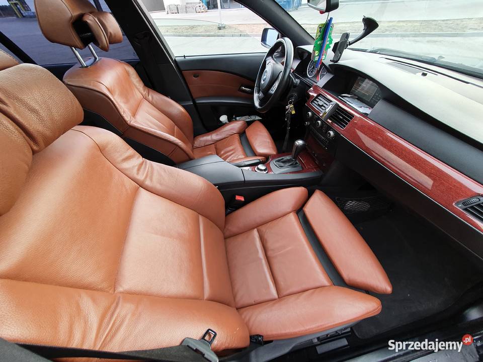 BMW E61 535D BiTurbo Panorama Rude Grzane automatyczna Łódź