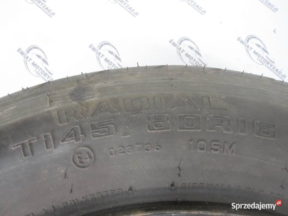 JAGUAR STYPE koło dojazdowe 1458016 105M 5x108