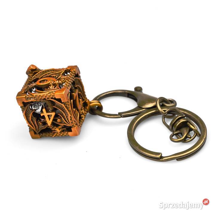 Pojemnik 4 Metal Brelok Kości Dungeons and Szczecin sprzedam