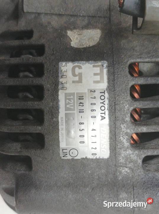ALTERNATOR 2706047120 14 16V Toyota VersoS I
