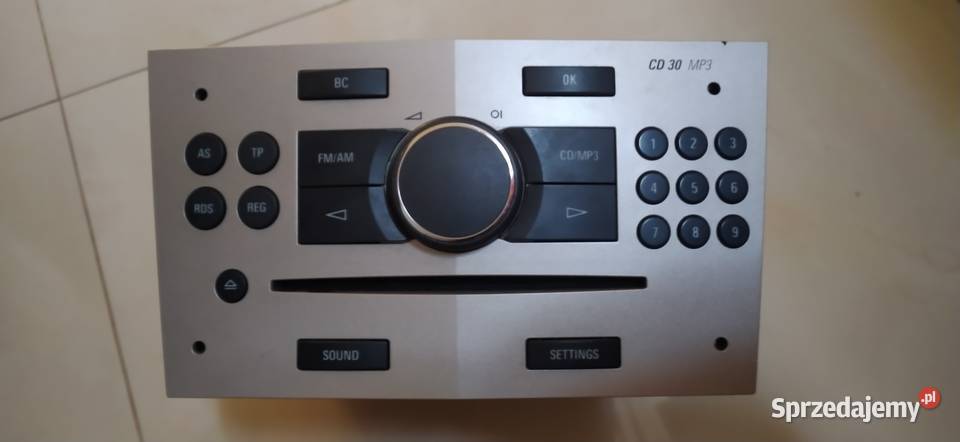 Radio opel astra Zafira cd30 mp3 Wyposażenie wnętrza lubelskie Lublin