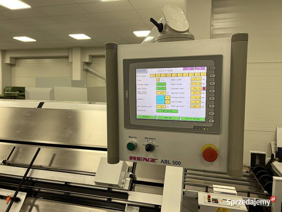 Automat do oprawy spiralnej Renz ABL500 Radom
