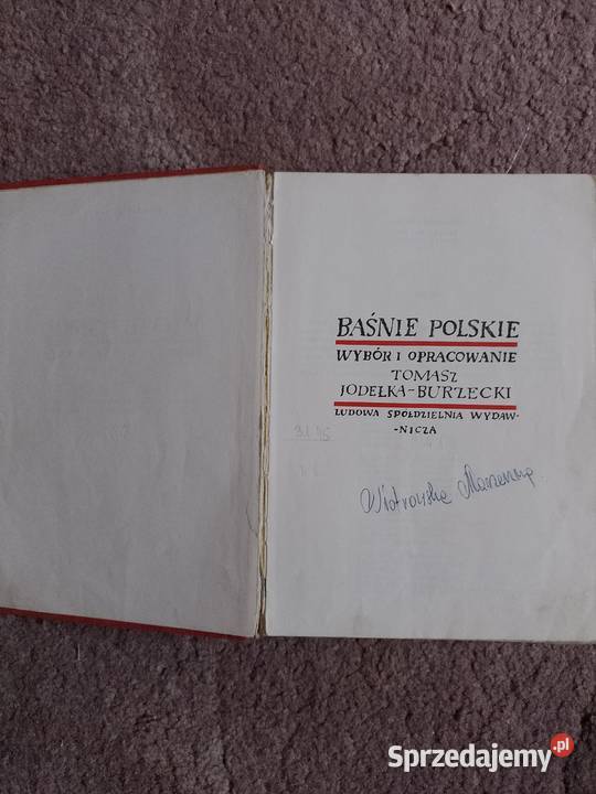 Baśnie polskie podkarpackie Rzeszów sprzedam