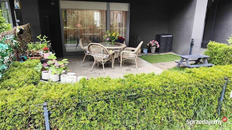 Mieszkanie 57m2 ogród parter 2 tarasy chojny beton Łódź