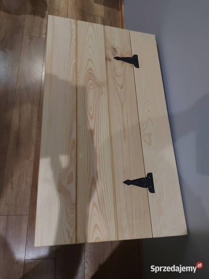 Duży kufer skrzynia drewniana Pozostałe Gostyń