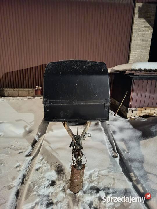 Przyczepka samochodowa lekka 750 hamulec