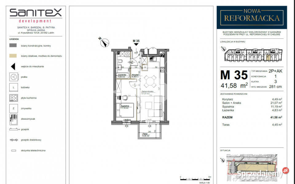 Nowa Reformacka Nowa era komfortu w sercu Chełma Sprzedaż Chełm