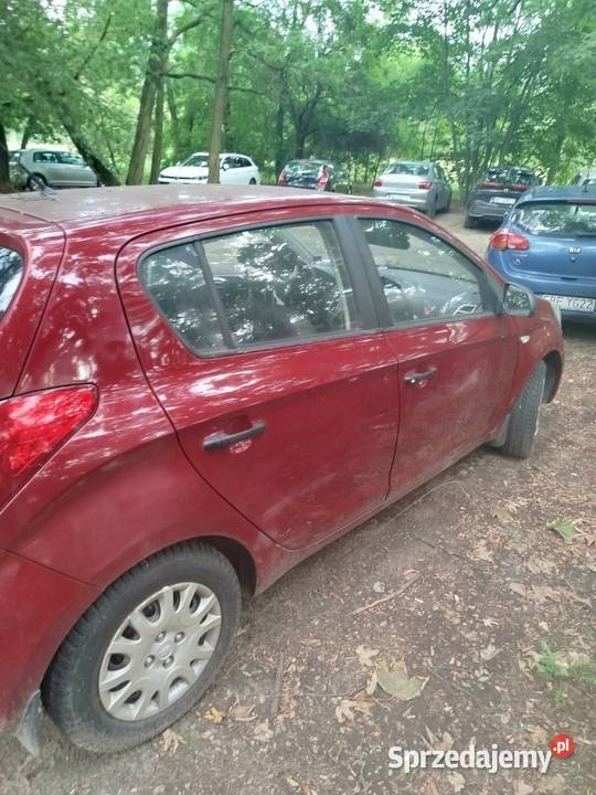 Hyundai i20 12 2010 r na części do naprawy mazowieckie Warszawa