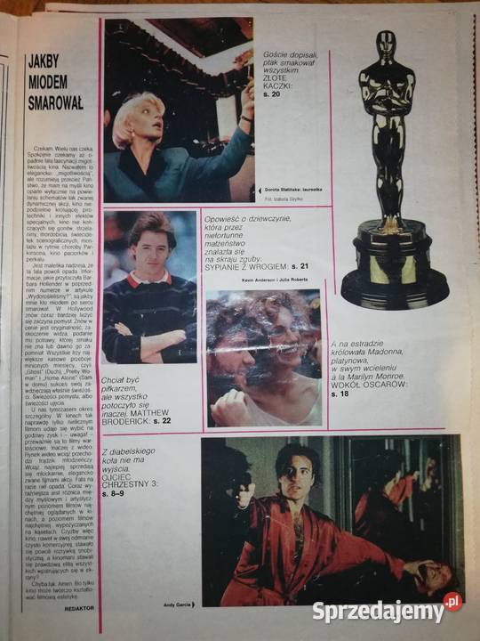 Czasopisma Film Vintage 1991 r Pozostałe mazowieckie Warszawa