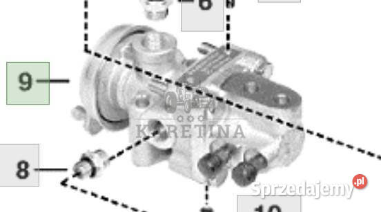 John Deere 7600 7700 7800 Zawór Sterujący Jastrzębniki