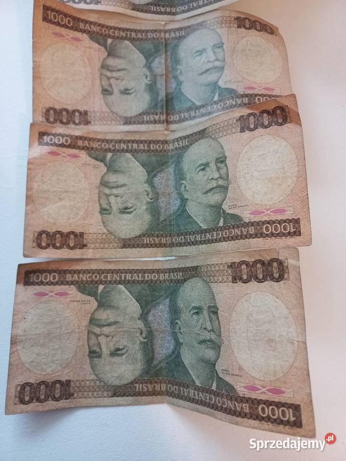 Banknoty,Brazylia