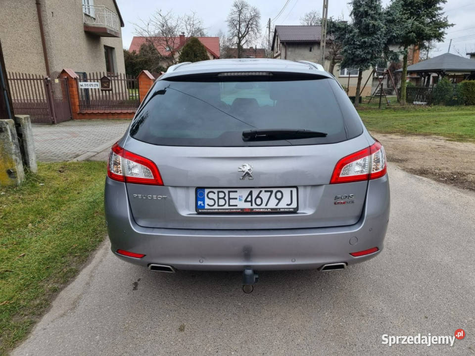 Peugeot 508 SW 20 HDI 150 GTLine Bogate kamera cofania Wojkowice Kościelne