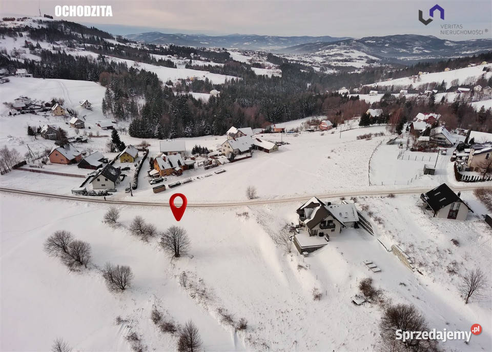 Grunt Koniaków koniaków 1031m2 Sprzedaż śląskie