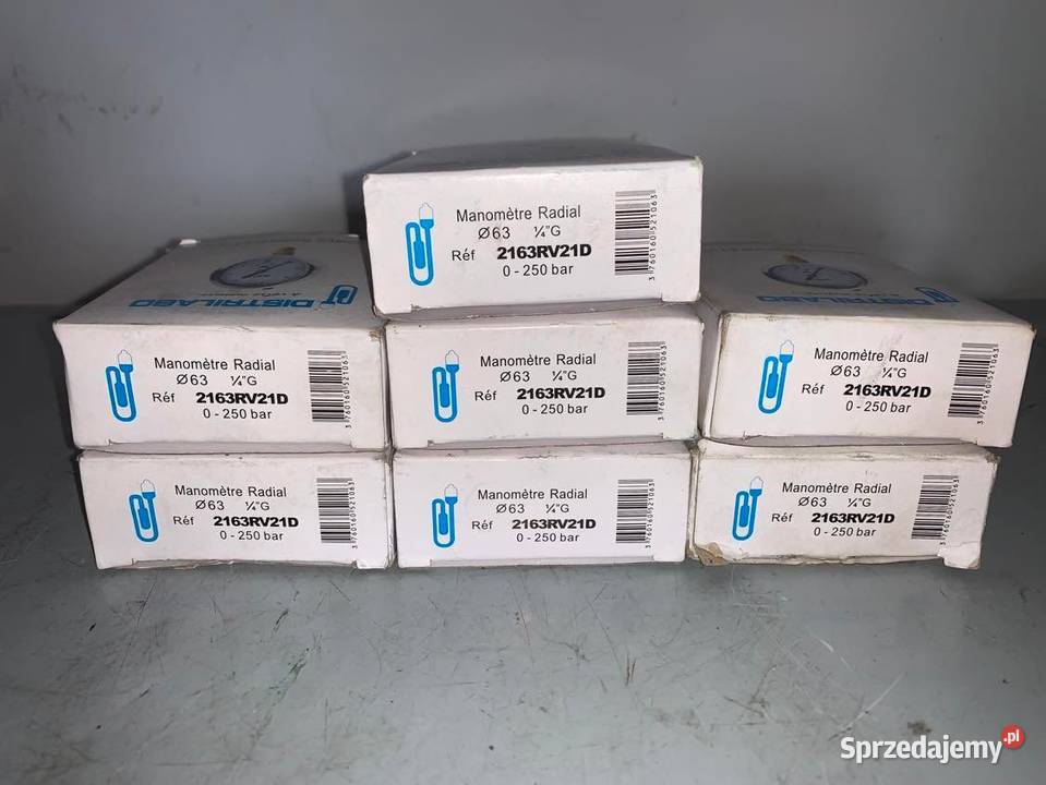 Manometre 216 Distrilabo ref 2163RV21D Warszawa