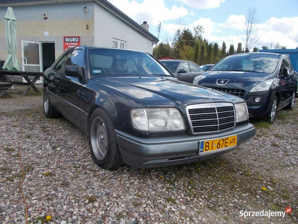 Mercedes CE 300 30 Benzyna 180ZABYTEK podgrzewane fotele Białystok sprzedam