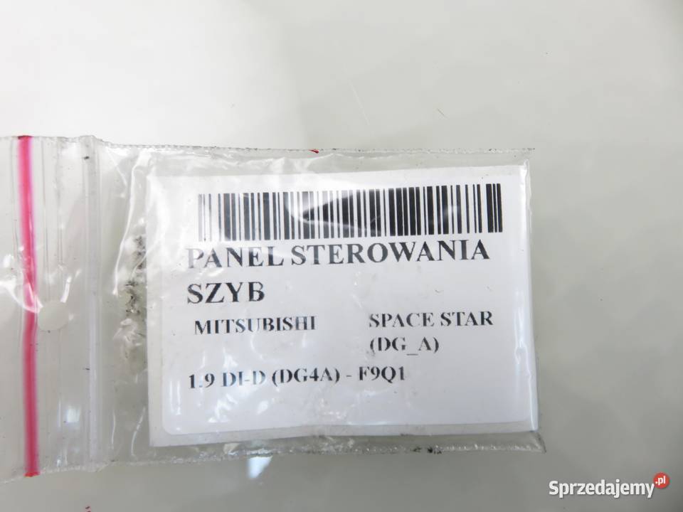 PANEL SZYB MITSUBISHI SPACE STAR DGA