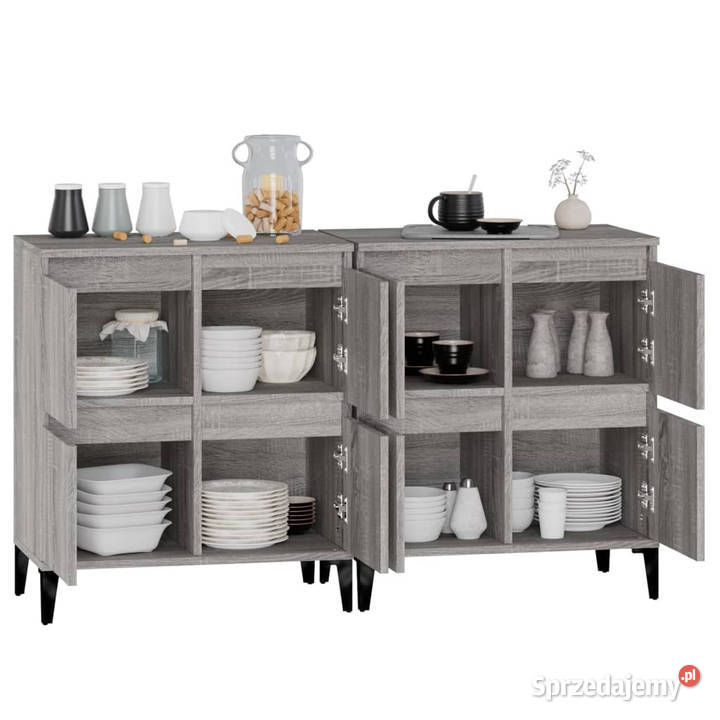 Komody 2 szary dąb sonoma 60x35x70 WM3185765 mazowieckie