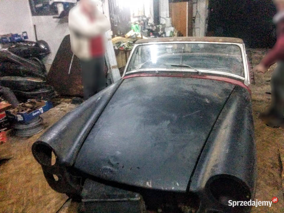 MG MIDGET SPORT części dokumenty rama anglik opolskie Byczyna
