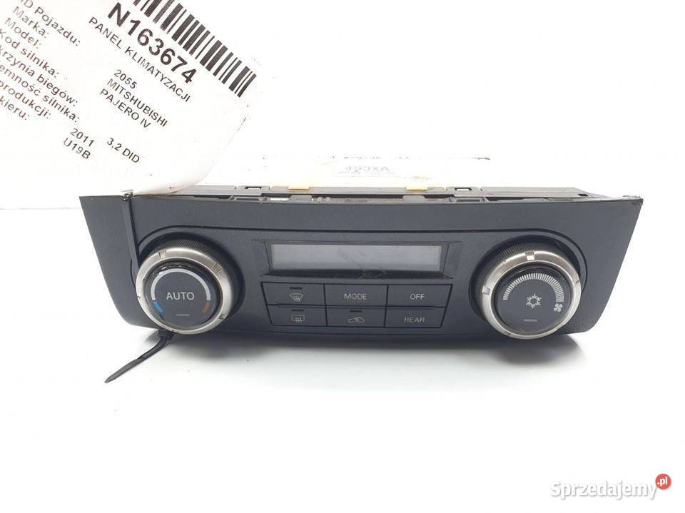 PANEL KLIMATYZACJI MITSHUBISHI PAJERO IV Lipno