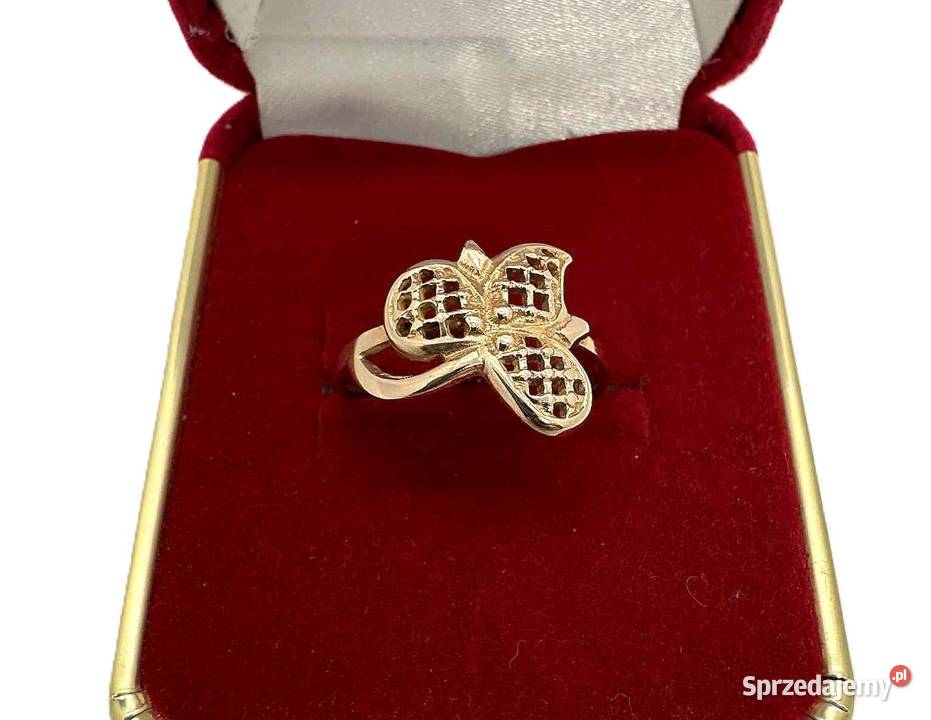 Złoty Pierścionek pr 585 240g R18 złoto Elbląg sprzedam