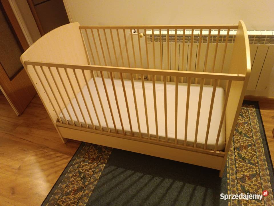 Łóżeczko dziecka 140x70 z materacem idealny stan małopolskie Libiąż