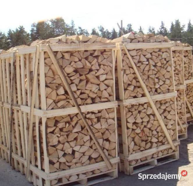 Różne rodzaje drewna opałowegokominkowego Barczewko
