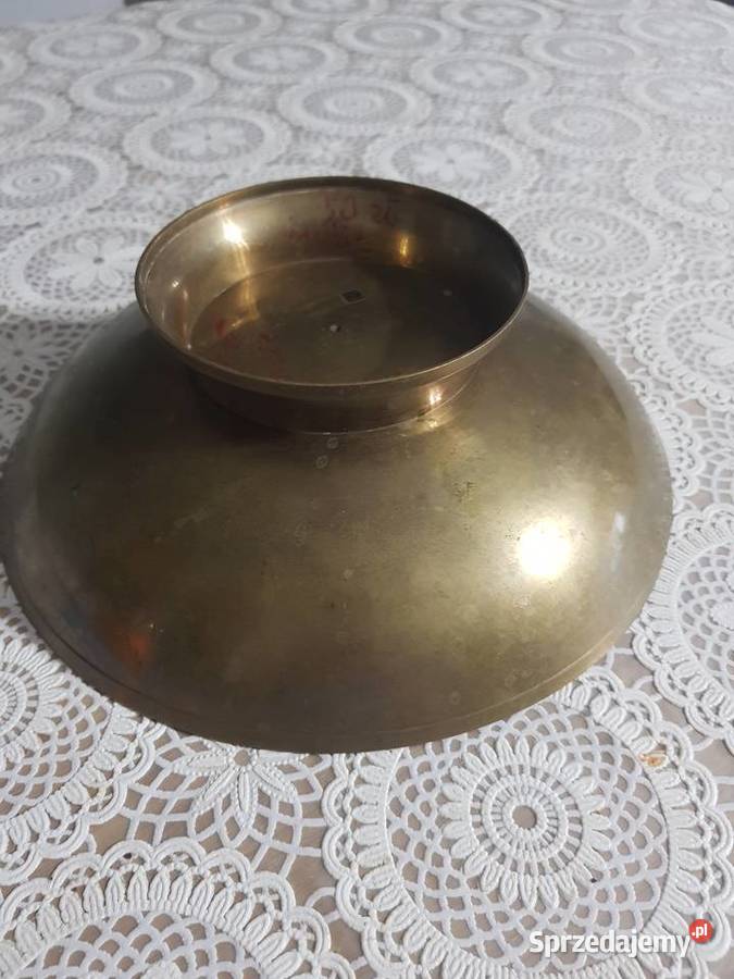 Patera misa mosiężna indyjska wielkopolskie Wola Podłężna