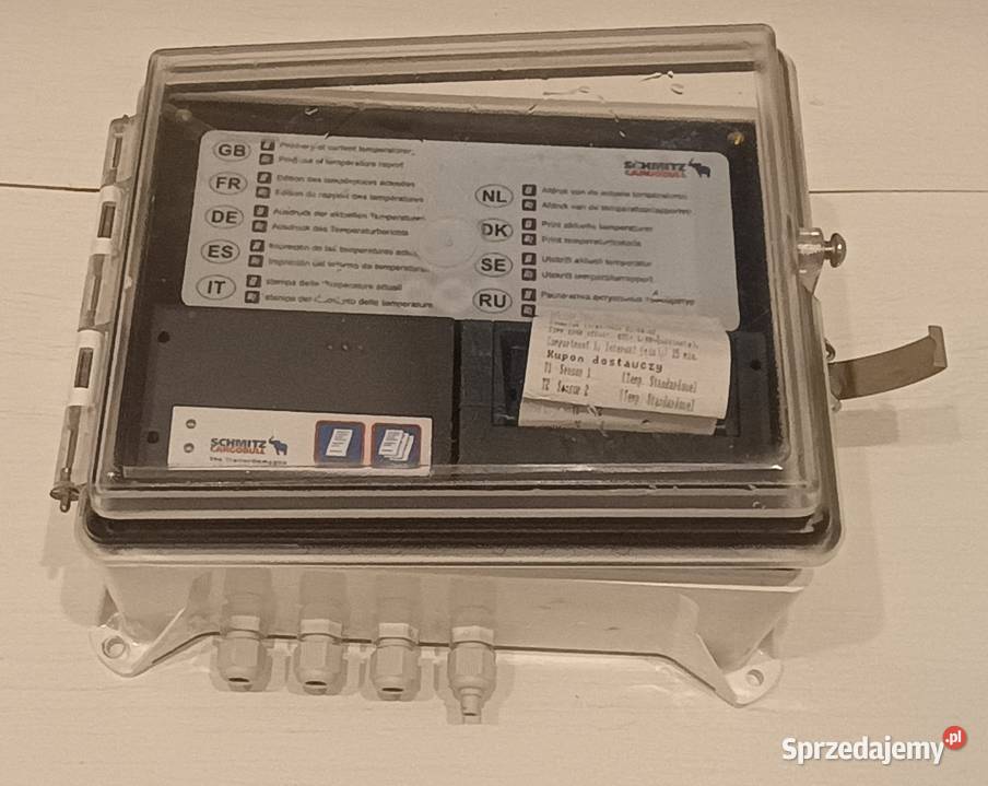 Rejestrator temperatury Schmitz sprzedam