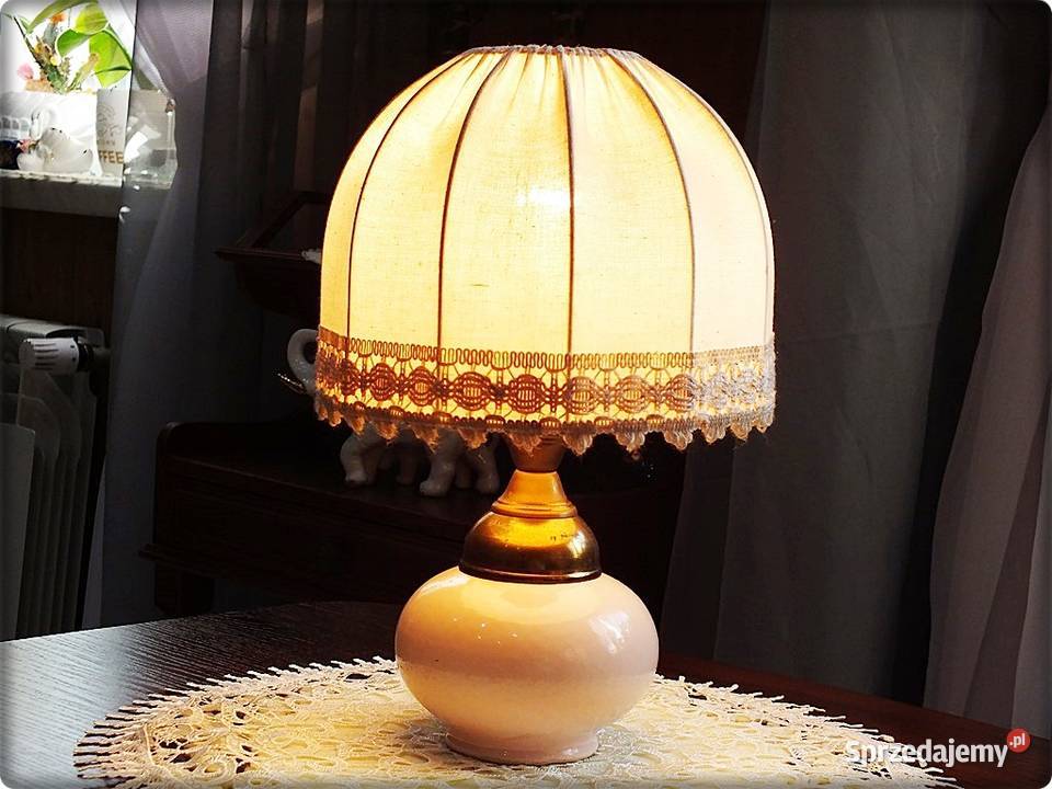 Śliczna Stara Lampka Nocna z lat 60tych Retro Żary sprzedam