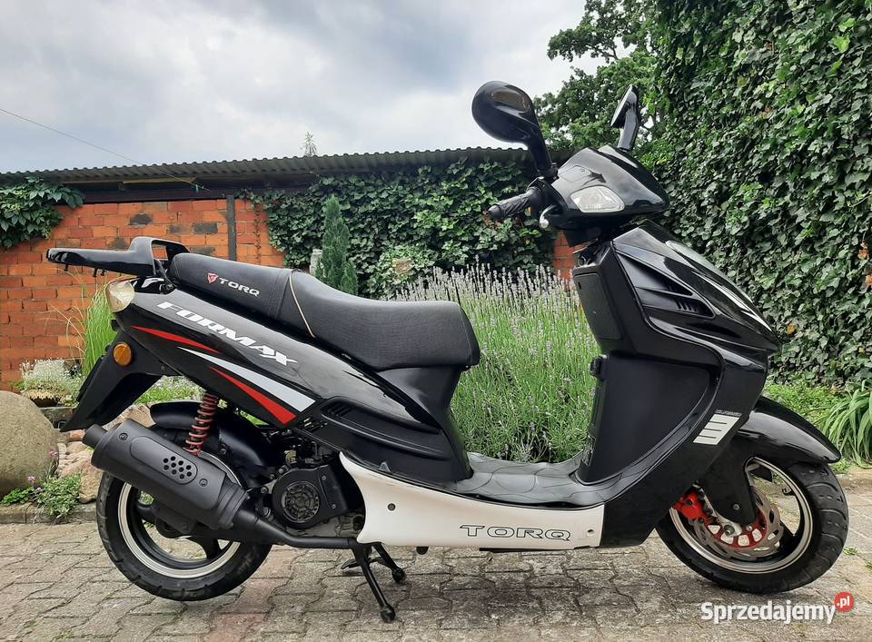 Zadbany duży skuter Torq Formax 50 4t 2017r 3057 Tuczno