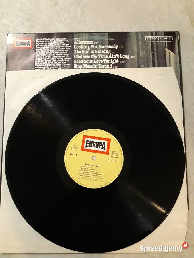 FLEETWOOD MACK Fleedwod Mack album Printed in Płyty i kasety Rzeszów