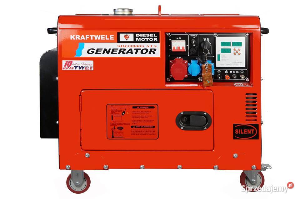 AGREGAT GENERATOR PRĄDOTWÓRCZY 98 KW WYCISZONY Ząbkowice Śląskie