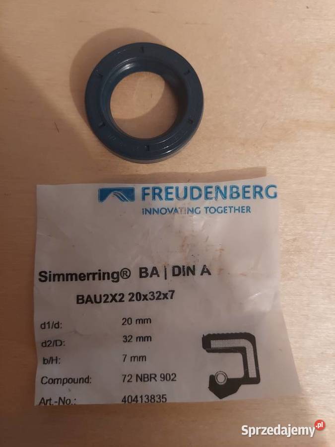 Simmering freudenberg BAU2X2 20x32x7 Pozostałe Kraków sprzedam