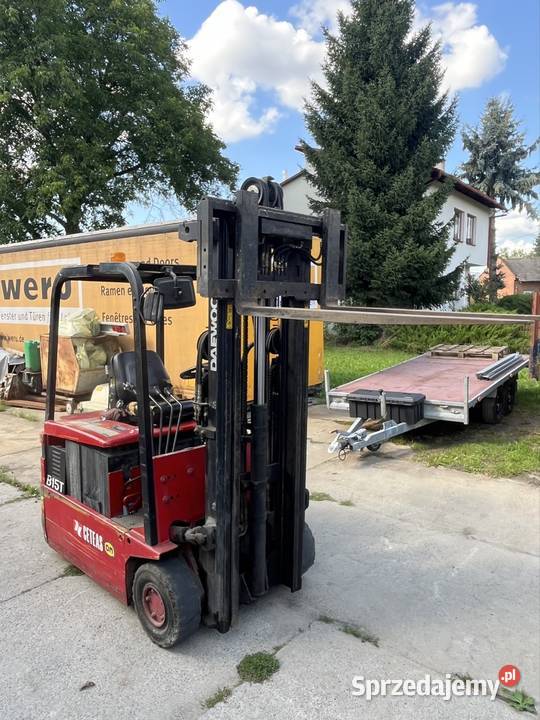 Wózek widłowy elektryczny 3 kołowy Daewoo b15 Sandomierz