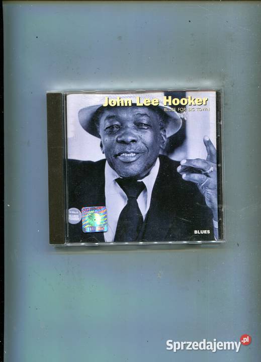 John Lee Hooker Blues for big Town Płyta CD zachodniopomorskie Szczecin sprzedam
