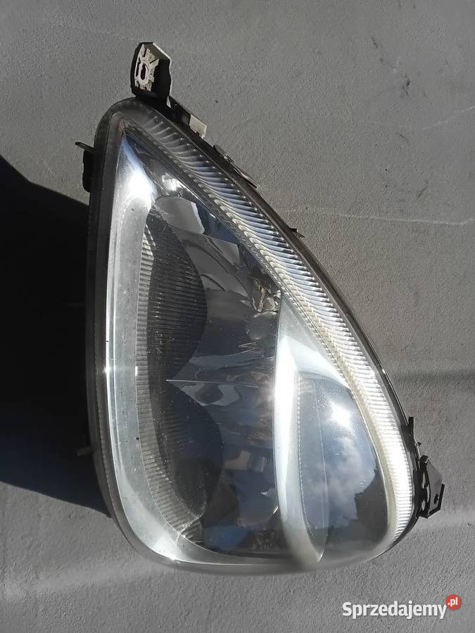 Lampa lewa przednia mercedes a klasa w168 lift Lampy przednie Otmuchów