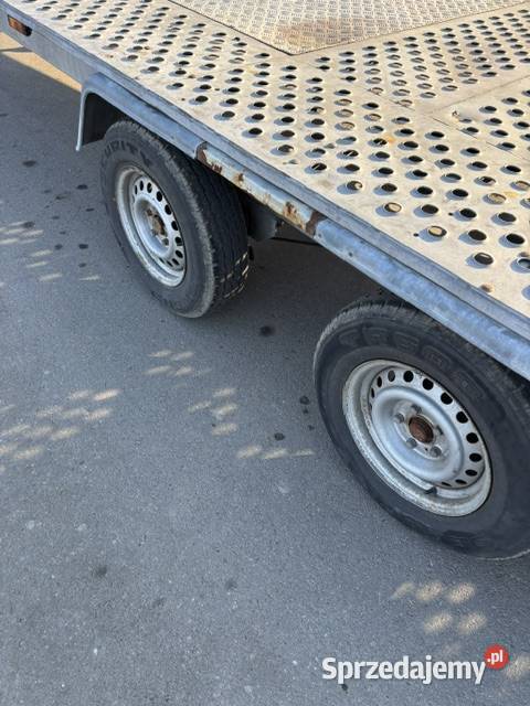 Przyczepa laweta DMC 3000 mocna 7x25m Sokołów Podlaski