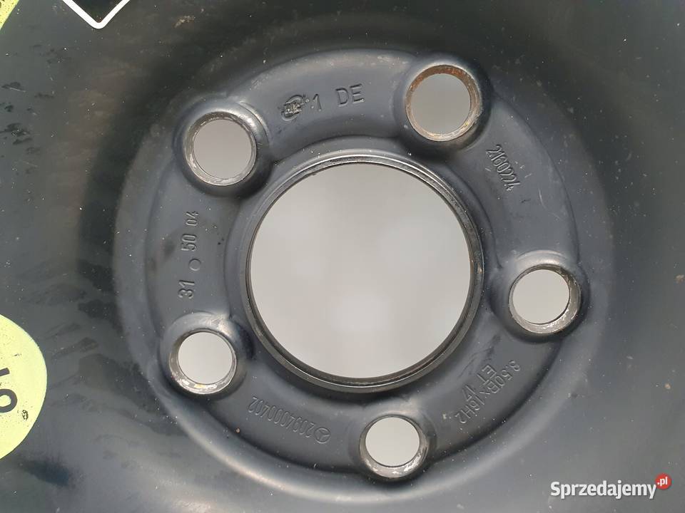 KOŁO DOJAZDOWE dojazdówka 12590 R16 5x112 lubelskie Chełm