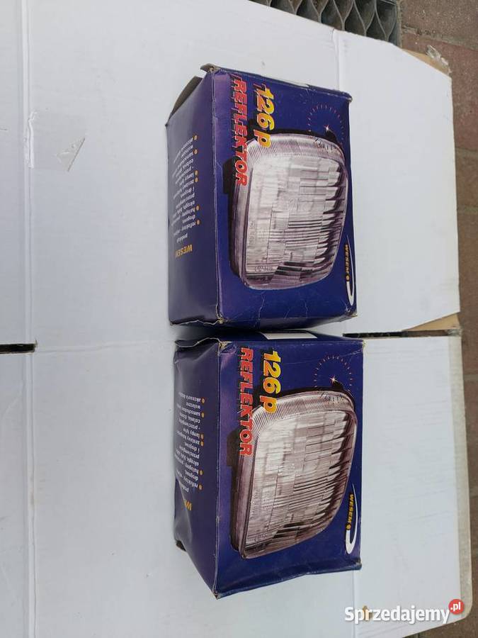 Fiat 126p lampy przód wesem oryginał PRL