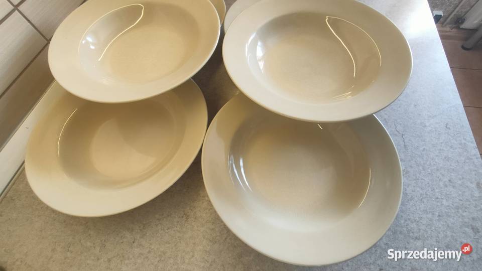 6 nowych talerzy z PRL śląskie Bielsko-Biała