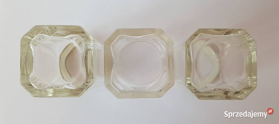 Stary przyprawnik kabaret szkło metal Dąbrowa Górnicza