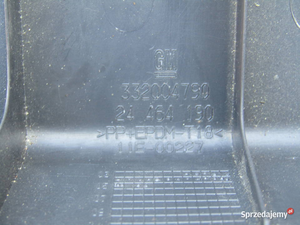 NAKŁADKA TYLNEGO PASABAGAŻNIKA OPEL ASTRA HIII