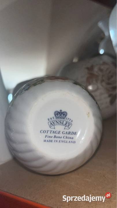 Wazonik Cottage Garden Aynsley Made in England O sprzedam