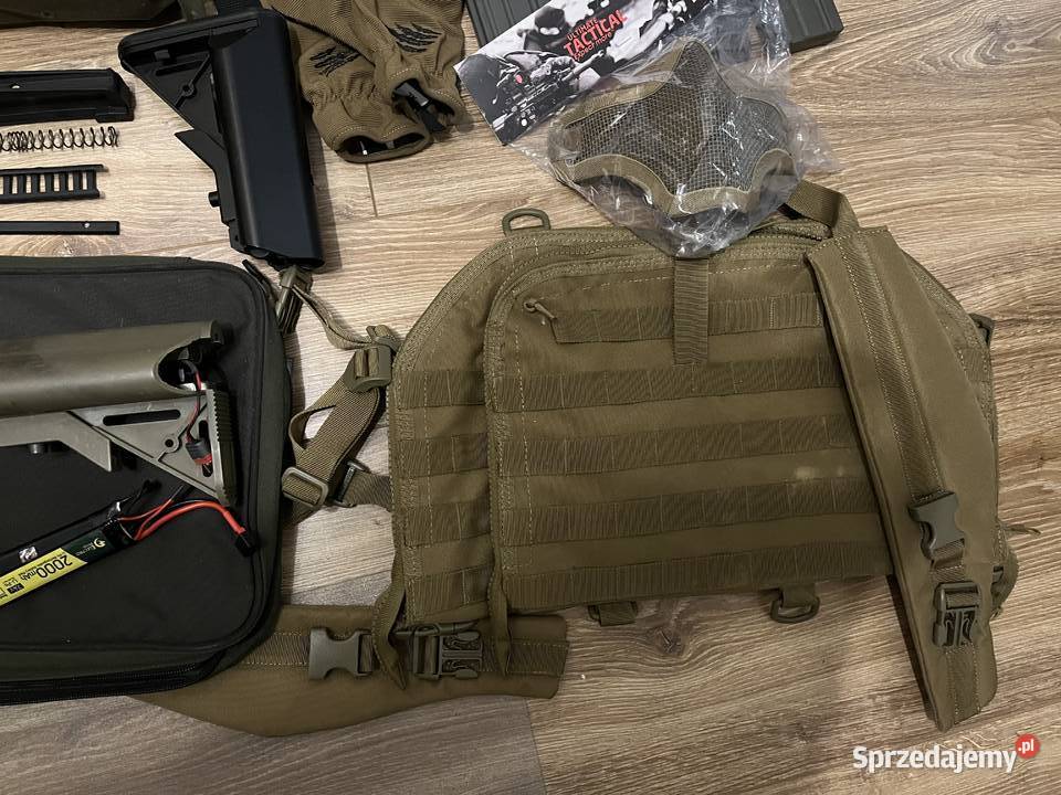 Zestaw ASG replika M4 z baterią futerałem Wrocław