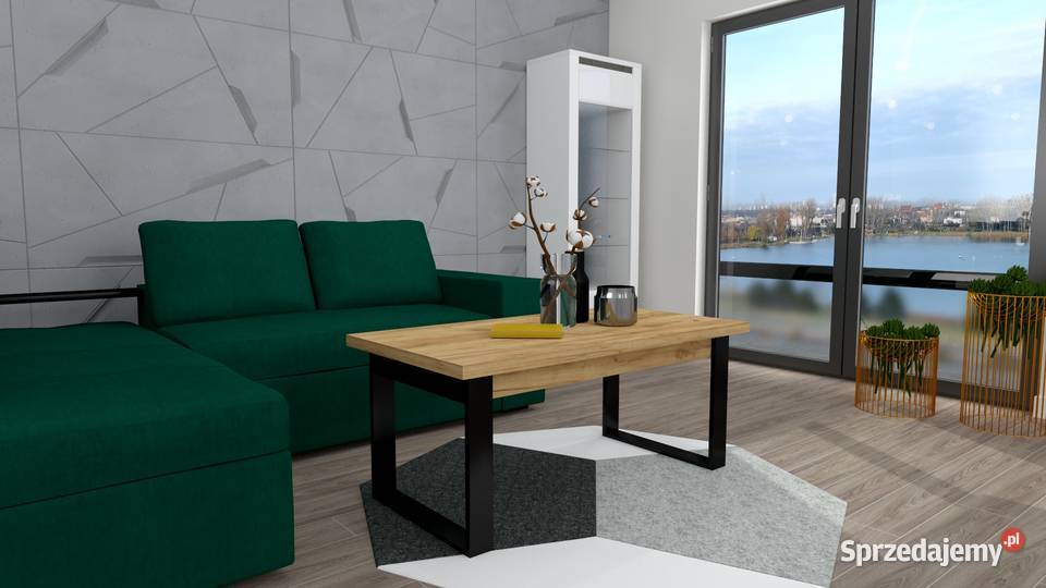 ŁAWA ŁAWOSTÓŁ STOLIK KAWOWY LOFT ROZKŁADANY 55cm Radomsko