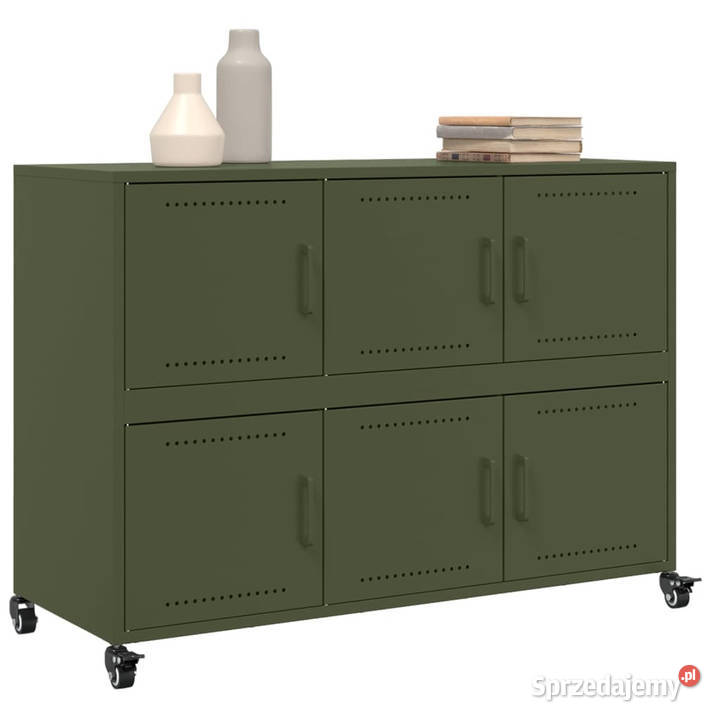 Szafka oliwkowa 1005x39x72 stal WM846744 Pozostałe Warszawa