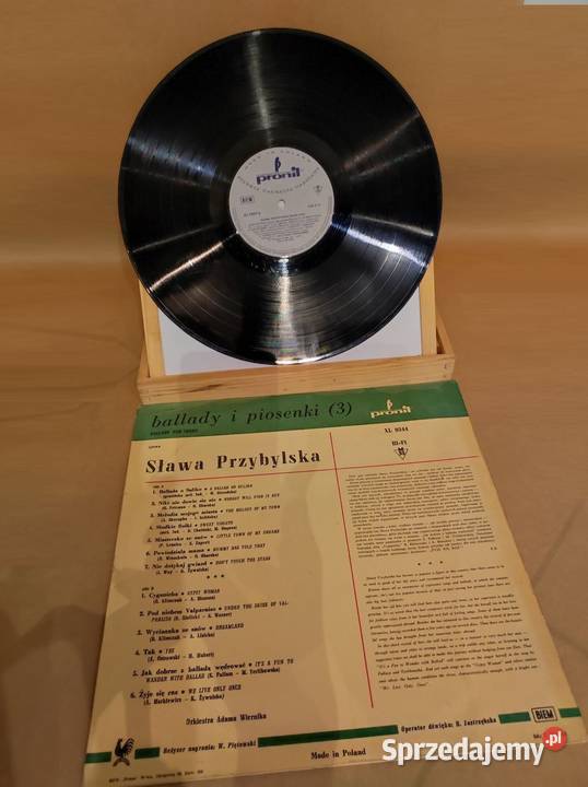 1966 Sława Przybylska Ballady i piosenki 3 Płyta płyta winylowa Kielce