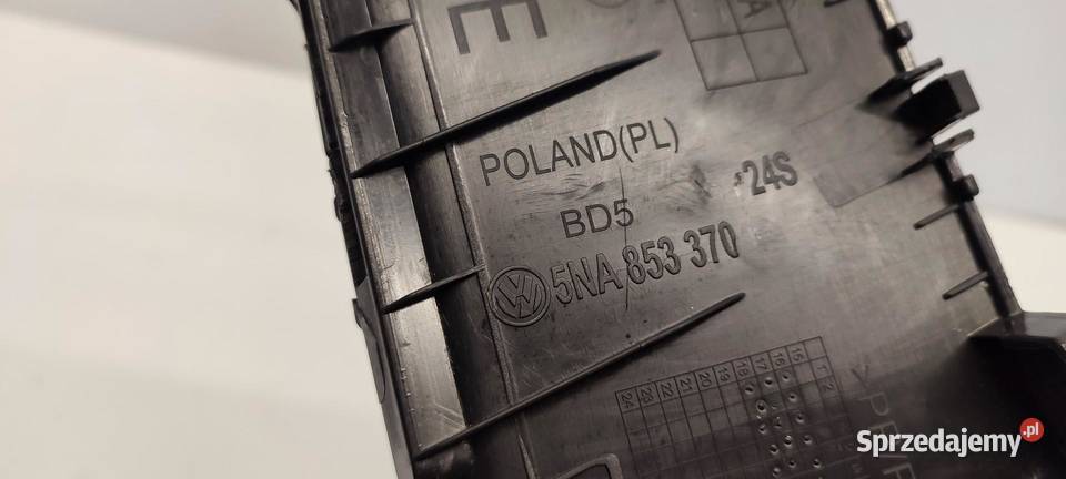 VW TIGUAN II LISTWA PROGOWA PRAWA 5NA853370 osobowe