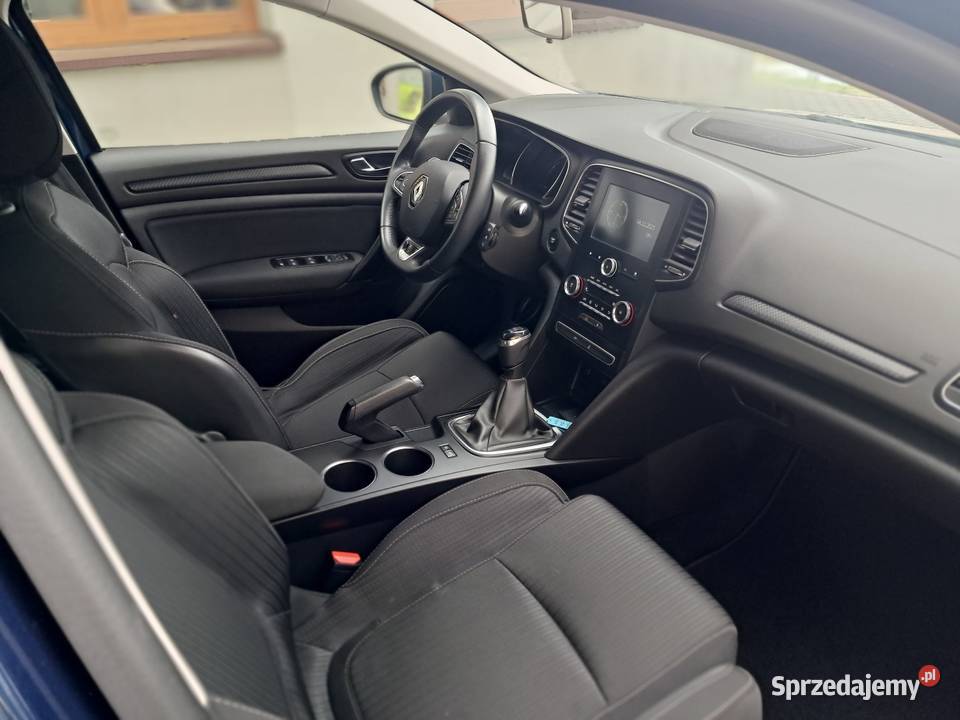 1wlasciciel stan perfekcyjny granatowy Megane Skórcz